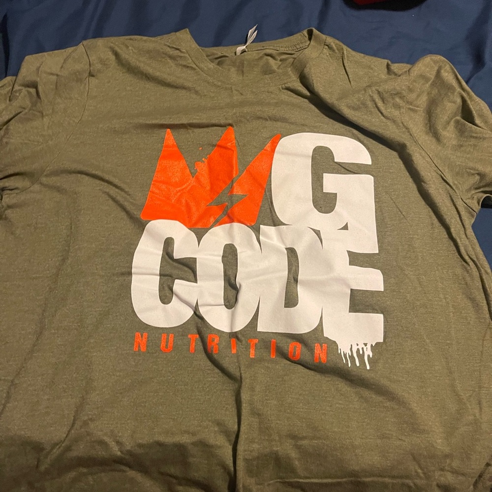Gcode nutrition #growvember shirt. Size X-Large mens